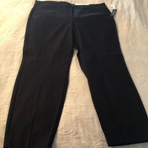 Black ankle pants